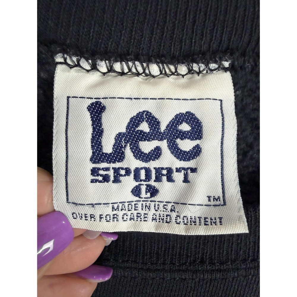 Vintage Pittsburgh Steelers Sweatshirt Mens Large NFL Lee Sport Crewneck 90s USA - Picture 4 of 8